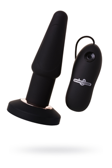 Vibrovtulka Analni Seven Creations Crna 14,5 cm