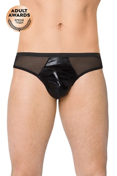 Muške gaćice softline sa mrežicom crne M / L