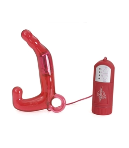 Stimulator prostate men's Pleasure Vand red