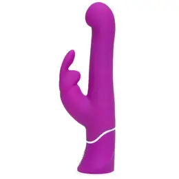 Vibrator sa klitorisnim stimulatorom Happi Rabbit Purple