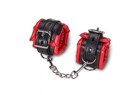 Okovi na nogama crveno-crni