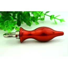 Analna čaura sa prstenom crvena 10,5 cm