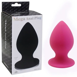 Analni čep silikon anal mega roze 13 cm
