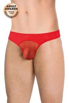 Muške gaćice sa mrežastim umetcima softline Collection red XL