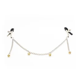 Kopče za bradavice sa lancem i zvonom