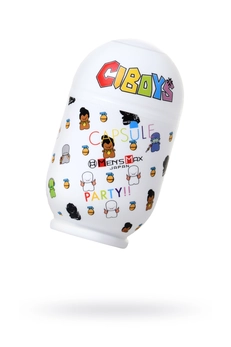 Masturbator nerealan Capsule Parti transparentan 9 cm