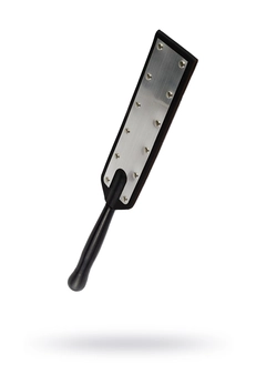 Šamar sitabella crna koža završna obrada metala