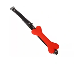 Geg-trenzel Silikonska kost crvena