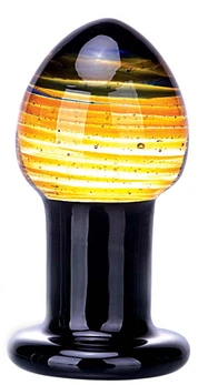 Analna staklena čaura višebojna 9,5 cm