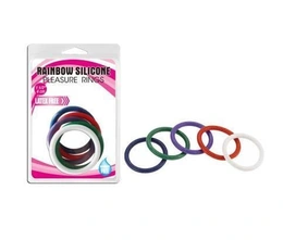 Rainbov Silicone 5 kom set erekcionih prstenova raznobojni
