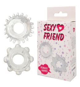 Set erekcionih prstenova sa kuglicama i viticama