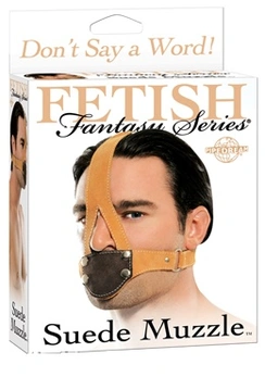 Fetish maska suede muzzle
