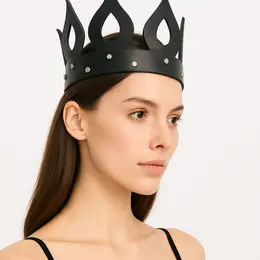 Luxuzna kruna od prave kože