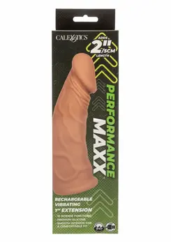CalExotics Vibrirajući Nastavak 17.25 cm Silikonski Intimni Stimulator Crni