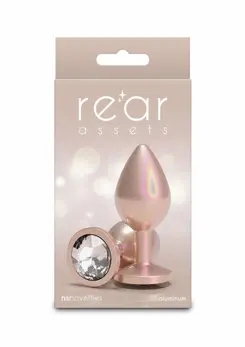 nsnovelties Iridescent Plug Medium hromirani analni trenažer 657447111303