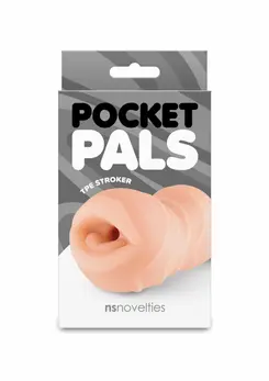 NS Novelties Mouth Stroker Pocket Pal kompaktna intimna igračka od TPE materijala