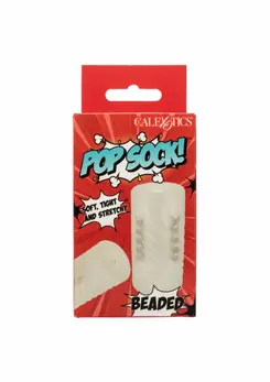 California Exotic Beaded Stroker prozirni mekani teksturisani masturbator