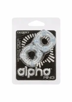CalExotics Silicone Double Stacker Rings set premium prstenova od tečnog silikona