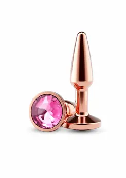 nsnovelties Tapered Plug Small hromirani aluminijumski kompaktni model