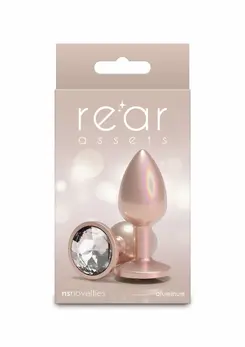 Blush Iridescent Plug Small hromirani analni trenažer, kompaktna veličina
