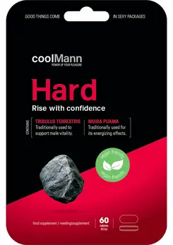 CoolMann Hard 60 kapsula, podrška vitalnosti i energiji za muškarce