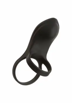 Closer Rechargeable Ring Feel silikonski dvostruki prsten, 10 modova, vodootporan