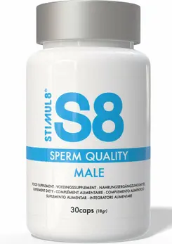 S8 Sperm Quality Tabs 30 pcs - Advanced Male Vitality Formula
