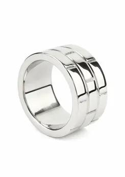Mr. Steel The Wall C-Ring 40mm prsten od nerđajućeg čelika sa širokom trakom