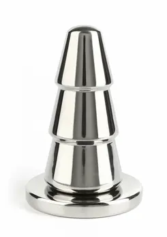 Mr. Steel Advanced Cone analni čep od nerđajućeg čelika, konusni, velika veličina