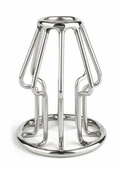 Mr. Steel Trapezoid Plug Small, šuplji analni čep od nerđajućeg čelika