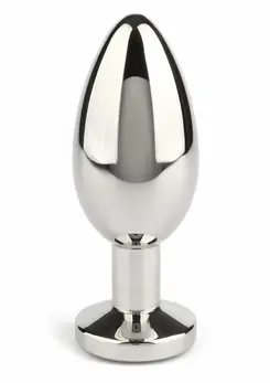 Mr. Steel Jeweled Plug Large analni čep od nerđajućeg čelika sa ukrasnim kamenom