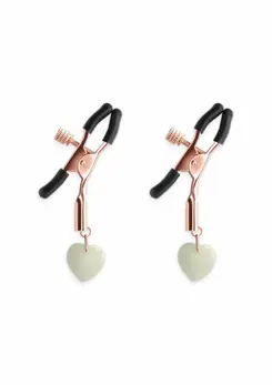 NS Novelties Nipple Clamps G3 podesive metalne štipaljke za bradavice sa silikonskim vrhovima