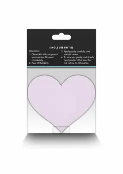 NS Novelties Pasties Heart II Assort 4 Pair - Decorative Adhesive Covers
