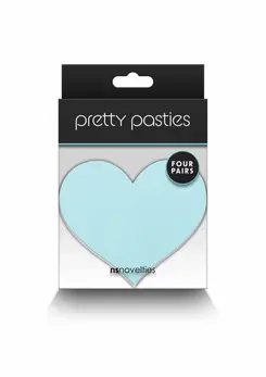 NS Novelties Pretty Pasties Heart I Assort 4 Pair - Decorative Adhesive Set
