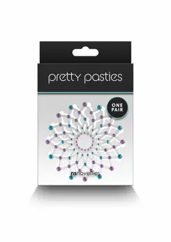 NS Novelties Pasties Charm II ukrasne samolepljive nalepnice za bradavice u obliku srca