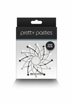 NS Novelties Pasties Charm I, dekorativne samolepljive nalepnice za bradavice u obliku srca