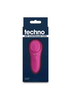 Techno Lucy magnetni silikonski vibrator za gaćice sa aplikacijom i 10 modova