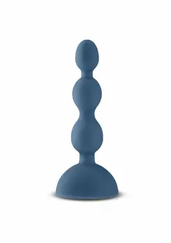 Secrets Kai Vibrating Silicone Beads, 3 Speeds, 7 Functions, Black