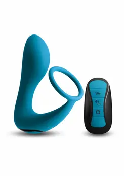 Renegade Slingshot II crni silikonski intimni stimulator sa daljinskim upravljačem