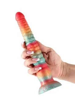 Colours Stacked silikonski model od 23 cm, trobojni sa satenskim finišom