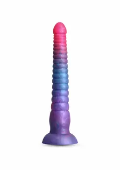 Colours Stacked silikonski model od 9 inča, trobojni sa satenskom završnicom