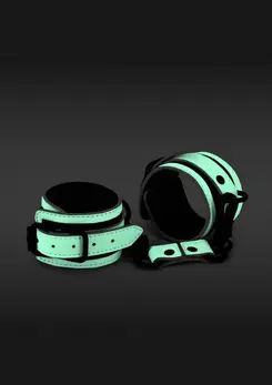 NS Novelties Glo Wrist Cuff svetleće podesive lisice za zglobove