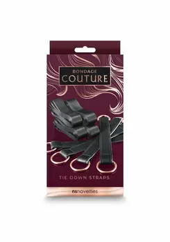 NS Novelties Bondage Couture fiksacione trake elegantnog plavog dizajna