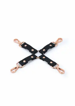 NS Novelties Bondage Couture Hog Tie elegantan sintetički dizajn u plavoj boji