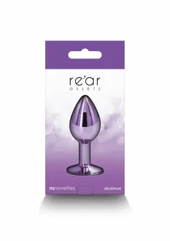 NS Novelties Rear Assets Small Chrome-Plated Intimate Plug