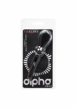 Alpha Liquid Silicone Lasso Adjustable Enhancer Black 716770108982