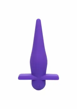 CalExotics High Intensity Probe punjivi silikonski vibrator crni