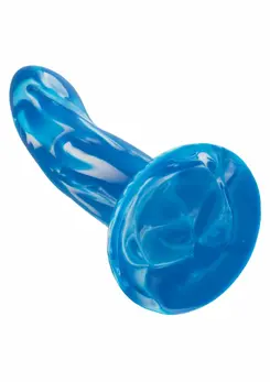 Twisted Love Twisted Probe fleksibilni dildo od tečnog silikona crni 20 cm