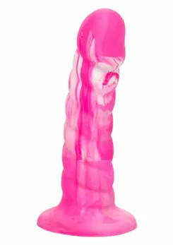 Twisted Love Twisted Ribbed Probe fleksibilna crna sonda od tečnog silikona 17 cm