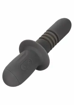 Ramrod Thrusting silikonska vodootporna sonda sa dva motora i funkcijom potiska crna